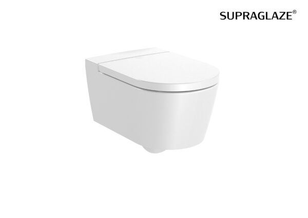 ROCA INSPIRA Miska WC podwieszana Rimless Round SUPERGLAZE A346527S00
