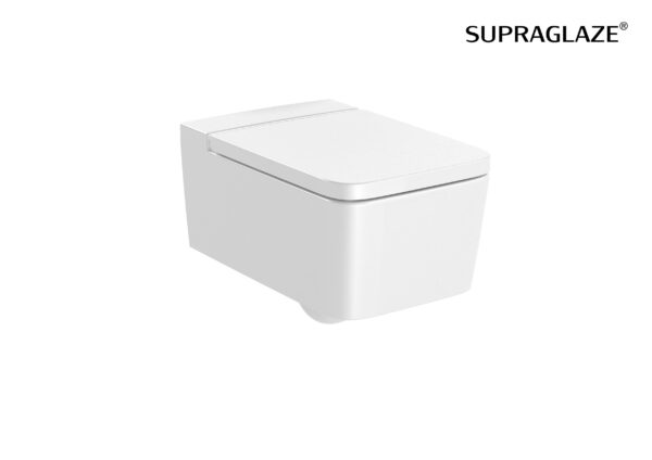 ROCA INSPIRA Miska WC podwieszana Rimless Square SUPERGLAZE A346537S00