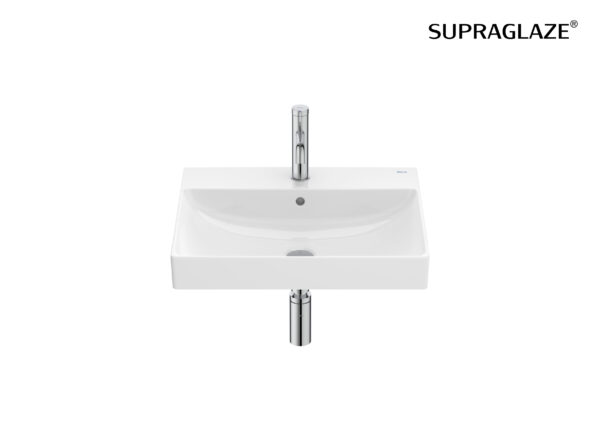 ROCA ONA Umywalka ścienna FINECERAMIC® 550X460 SUPERGLAZE A327685S00