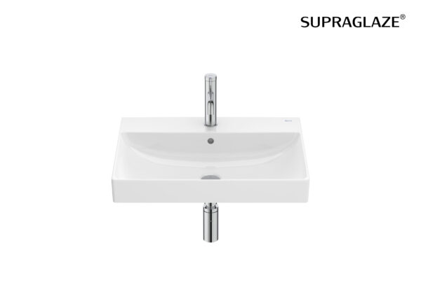 ROCA ONA Umywalka ścienna FINECERAMIC® 600X460 SUPERGLAZE A327686S00