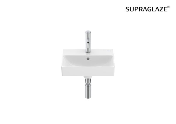ROCA ONA Mała umywalka ścienna 40 cm Compacto FINECERAMIC® A32768DS00