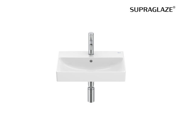 ROCA ONA Mała umywalka ścienna 50 cm Compacto FINECERAMIC® A32768ES00