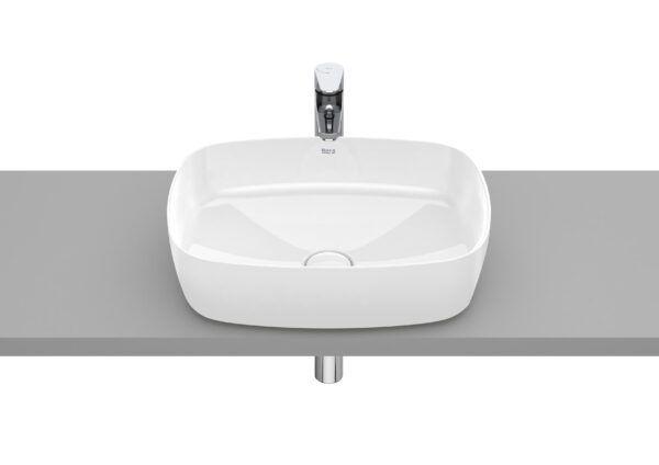 ROCA INSPIRA Umywalka nablatowa cienkościenna Soft FINECERAMIC® A327500000