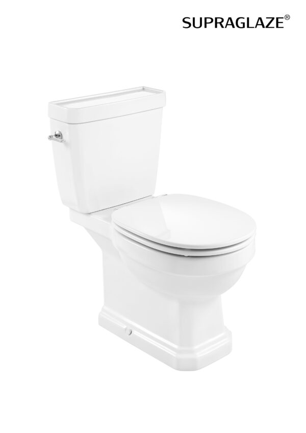 ROCA CARMEN Miska WC Rimless do kompaktu o/podwójny SUPERGLAZE A3420A7S00