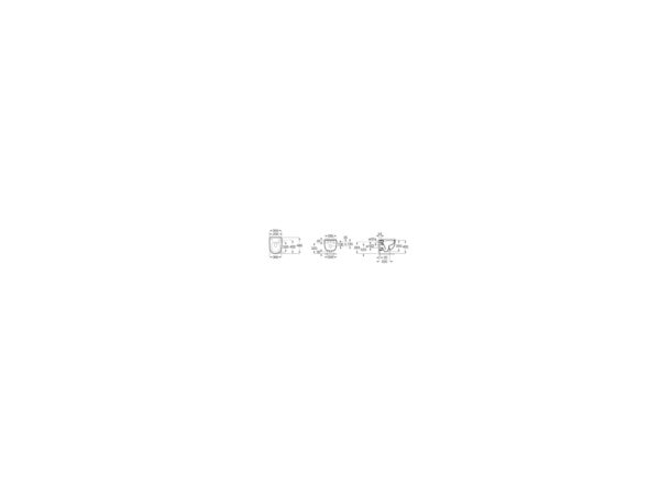 ROCA MERIDIAN Miska WC podwieszana Compacto Rimless z deską wolnoopadającą SLIM (zestaw) A34H242000 - obrazek 2