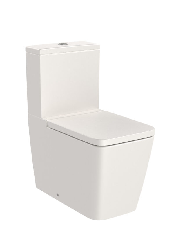 ROCA INSPIRA Miska WC Square o/podwójny do kompaktu Rimless BEŻOWY A342536650