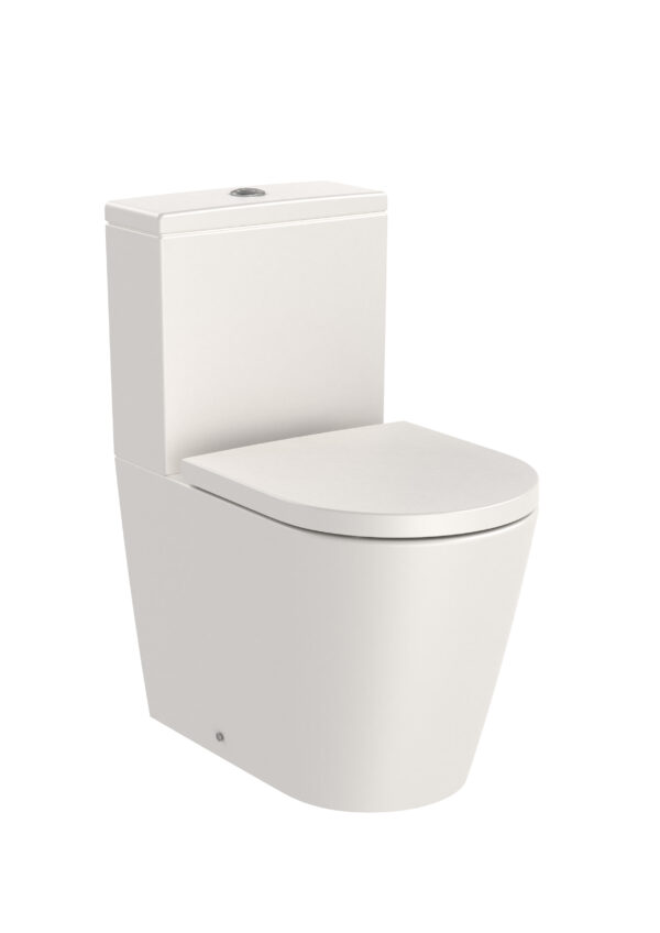 ROCA INSPIRA Miska WC o/podwójny do kompaktu WC Round Rimless BEŻOWY A342529650