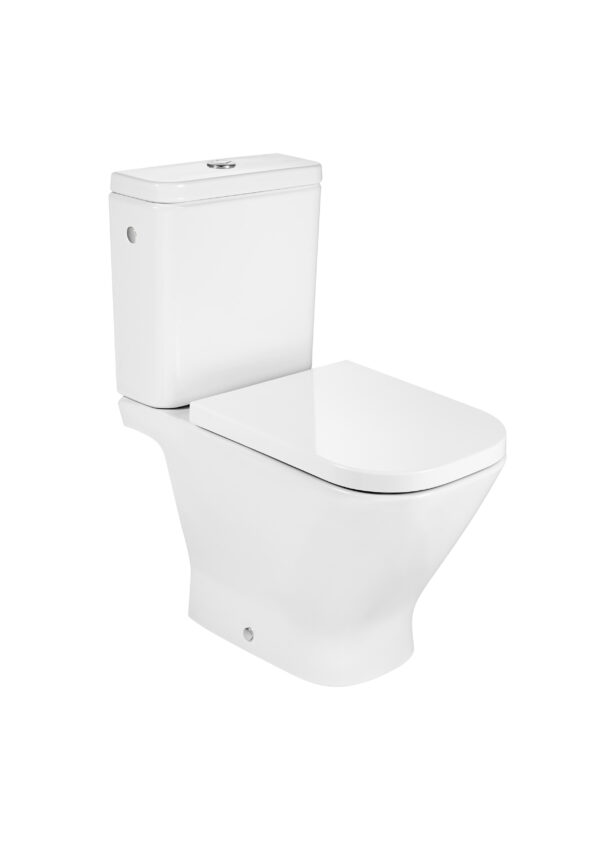 ROCA GAP Miska WC do kompaktu Rimless SQUARE o/podwójny A342479000