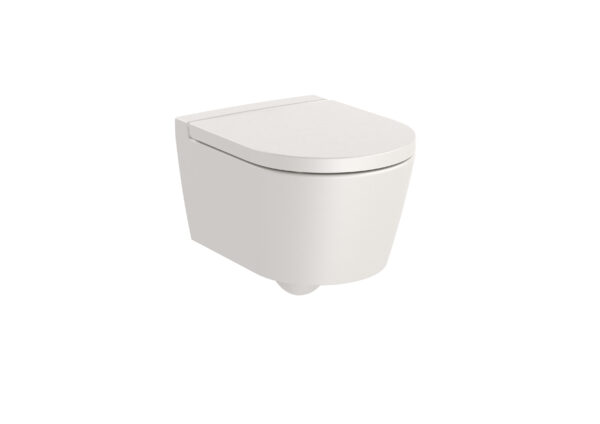 ROCA INSPIRA Miska WC podwieszana Rimless Round Compacto BEŻOWY A346528650