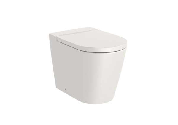 ROCA INSPIRA Miska WC stojąca Round Rimless BEŻOWY A347526650