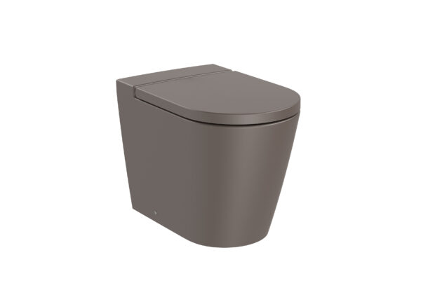 ROCA INSPIRA Miska WC stojąca Round Rimless CAFE A347526660