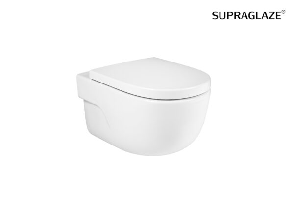 ROCA MERIDIAN Miska WC podwieszana Rimless SUPERGLAZE A34624LS00