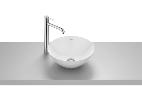 ROCA Mała umywalka nablatowa 35 cm okrągła FINECERAMIC® A32787L000