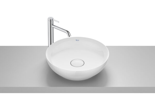 ROCA Umywalka nablatowa 42,5 cm okrągła FINECERAMIC® A32787M000