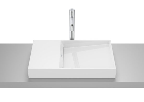 ROCA HORIZON Umywalka nablatowa bez otworu na baterię - DASH A32727900B