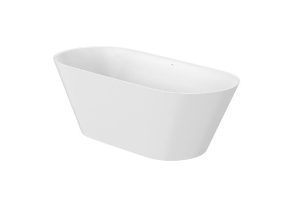 ROCA INIS Wanna wolnostojąca 160 x 70 cm kompozytowa STONEX® Beż z zewnątrz / biały wewnątrz A2486890B0