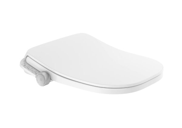 ROCA Multiclean® M4 Square Compacto - Deska myjąca z funkcją bidetu, przyłącza boczne A804057021