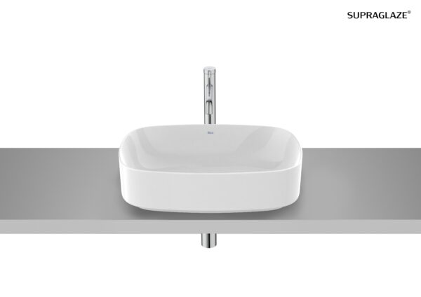 ROCA ONA Umywalka nablatowa owalna FINECERAMIC® SUPERGLAZE A3275L0S00