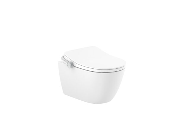 ROCA In-Wash® Ona -Toaleta myjąca podwieszana RIMLESS, ukryte przyłącza, wymaga podłączenia do prądu A803150S01