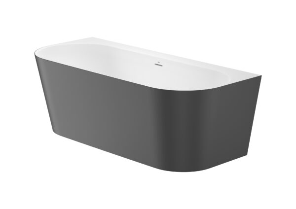 ROCA RAINA Wanna przyścienna 170 x 75 cm kompozytowa STONEX®, back-to-wall A2486680K0
