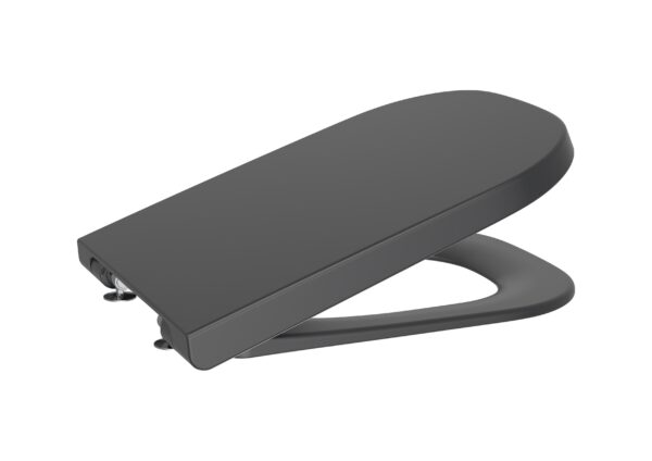 ROCA GAP Deska WC wolnoopadająca Square SUPRALIT ® CZARNY MAT A80147208B
