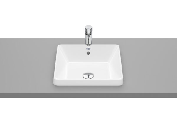 ROCA GAP SQUARE - Umywalka blatowa prostokątna, z przelewem A3270Y7000