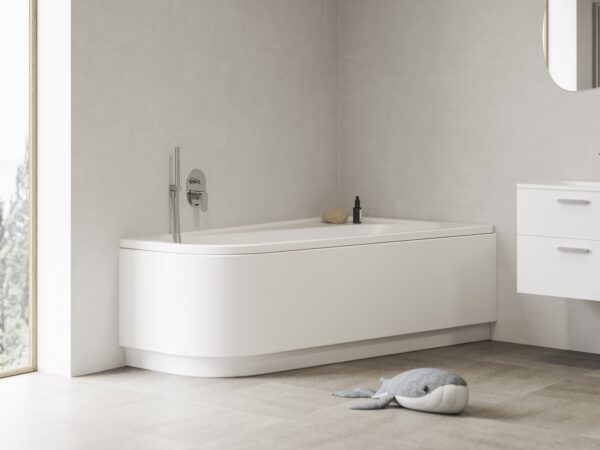 RAVAK Wanna Chrome 170x105 P biała CA41000000