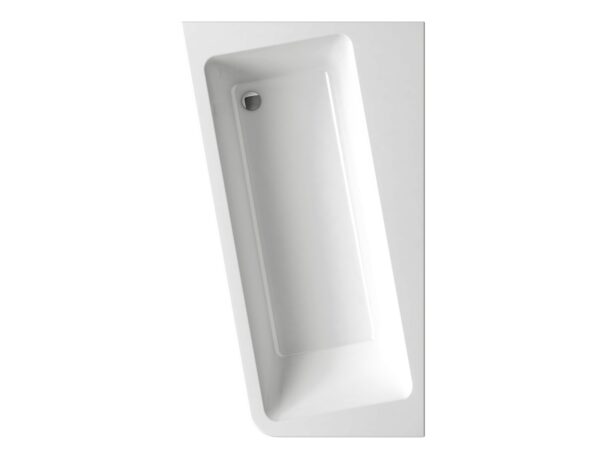 RAVAK Wanna 10° 160x95 P biała C841000000 - obrazek 2