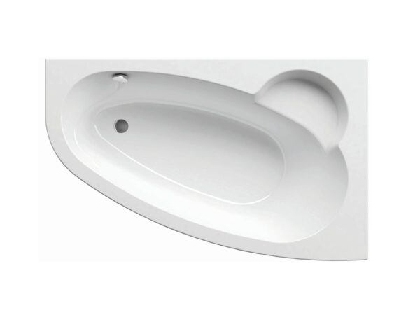 RAVAK Wanna Asymmetric 150x100 P biała C451000000 - obrazek 2