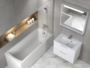 RAVAK Wanna Classic II 160x70 biała CC41000000