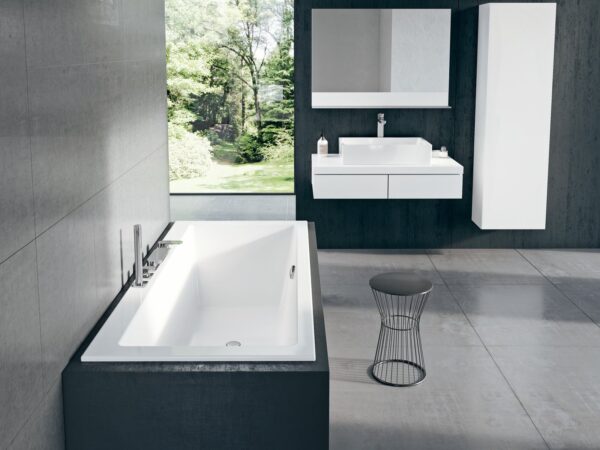 RAVAK Wanna Formy 01 slim 180x80 biała C881300000