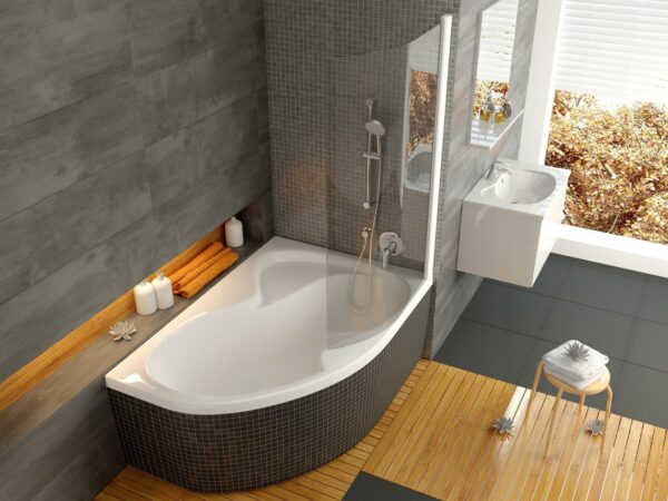 RAVAK Wanna Rosa II 150x105 P biała CJ21000000