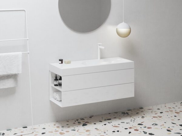 RAVAK SD Lite 120 L szafka pod umywalkę biały X000001879