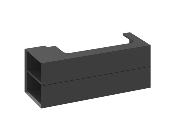 RAVAK SD Lite 120 L szafka pod umywalkę czarny mat X000001880 - obrazek 2