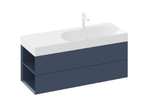 RAVAK SD Lite 120 L szafka pod umywalkę Deepsea Blue X000001881