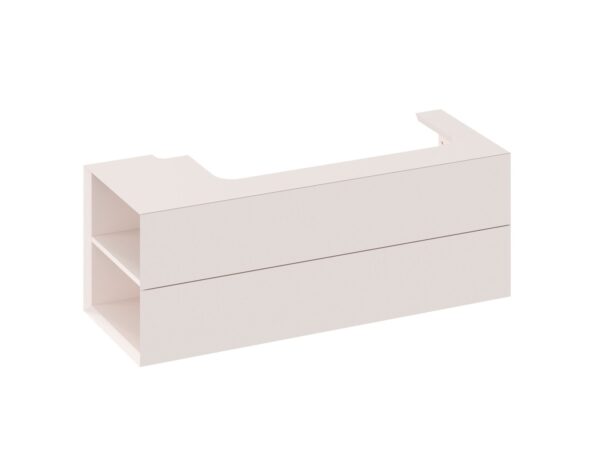 RAVAK SD Lite 120 L szafka pod umywalkę Alabaster Pink X000001884 - obrazek 2