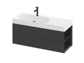 RAVAK SD Lite 120 P szafka pod umywalkę czarny mat X000001892