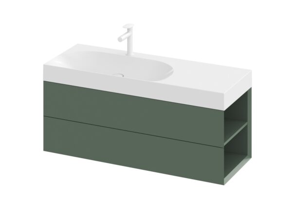 RAVAK SD Lite 120 P szafka pod umywalkę Grey Green X000001894