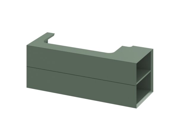 RAVAK SD Lite 120 P szafka pod umywalkę Grey Green X000001894 - obrazek 2