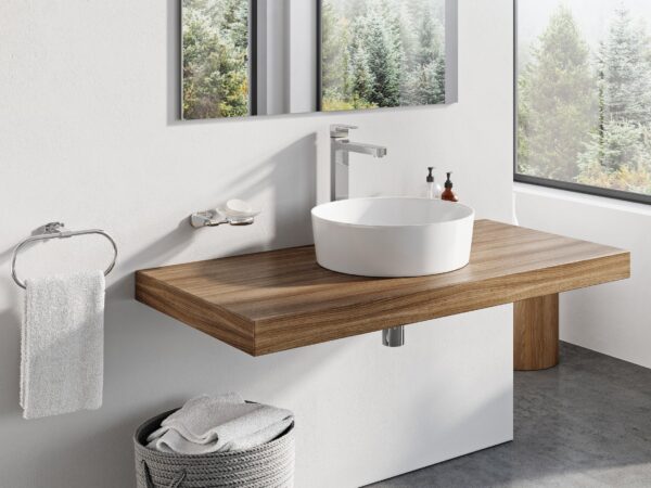 RAVAK Umywalka ceramiczna Uni 40, biała XJX01140001