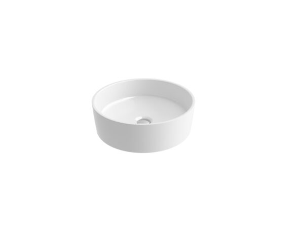 RAVAK Umywalka ceramiczna Uni 40, biała XJX01140001 - obrazek 2