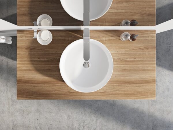 RAVAK Umywalka ceramiczna Uni Slim 40, biała XJX01140002