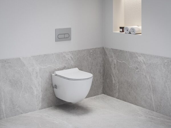 RAVAK WC bidet Uni Chrome RimOff, podwieszany, biały X01912