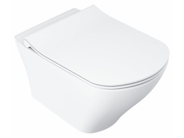RAVAK WC Classic RimOff, podwieszany, biały X01671 - obrazek 3