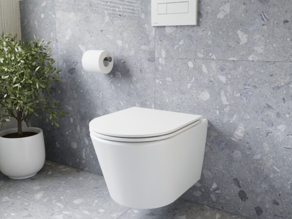 RAVAK WC Flow RimOff set, podwieszany, biały X01985