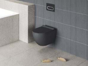 RAVAK WC Uni Chrome RimOff, podwieszany, czarny X01794