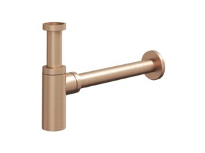 RAVAK Syfon umywalkowy, Rose Gold Brushed X01835