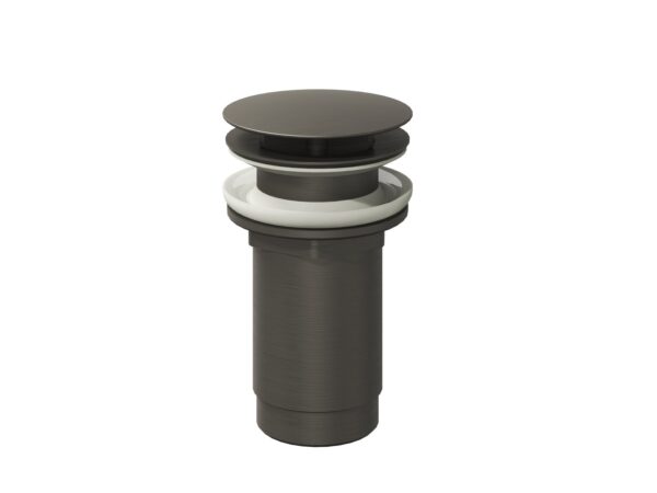 RAVAK Korek umywalkowy otwarty (stały), Graphite Brushed X01839