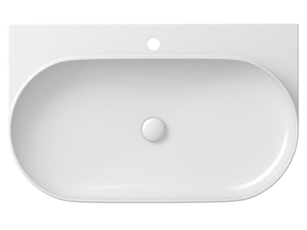 RAVAK Umywalka ceramiczna Yard 80, biała XJX01280002
