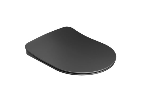 RAVAK Deska do miski WC Uni Chrome Flat, czarna X01795